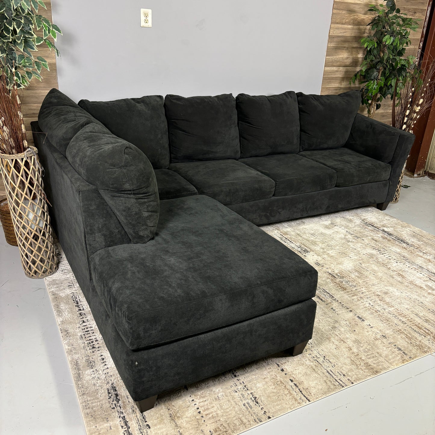 Dark Grey Sectional