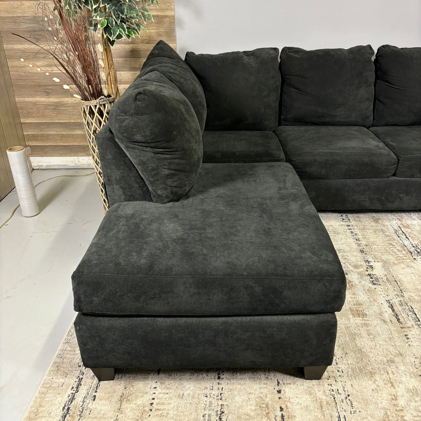 Dark Grey Sectional